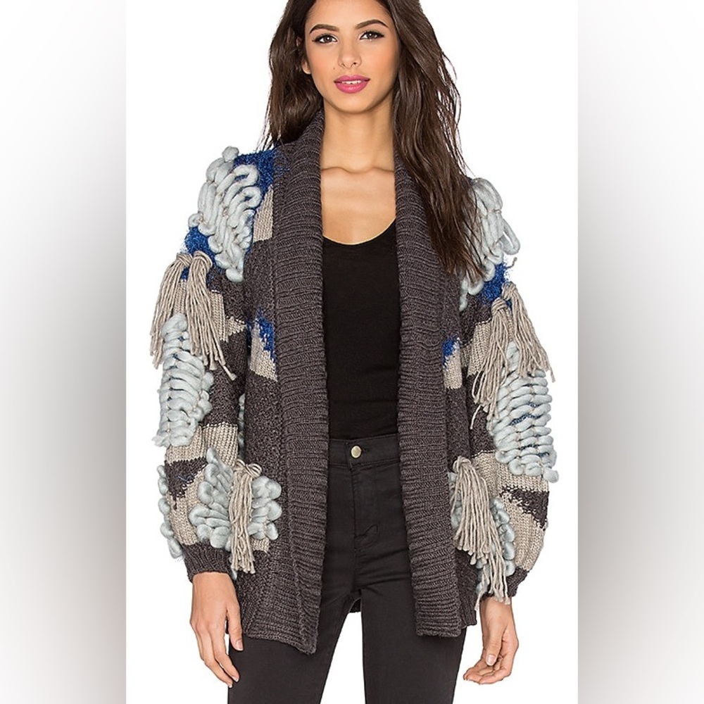 SALE✨ For love and lemons Marte fringe cardigan